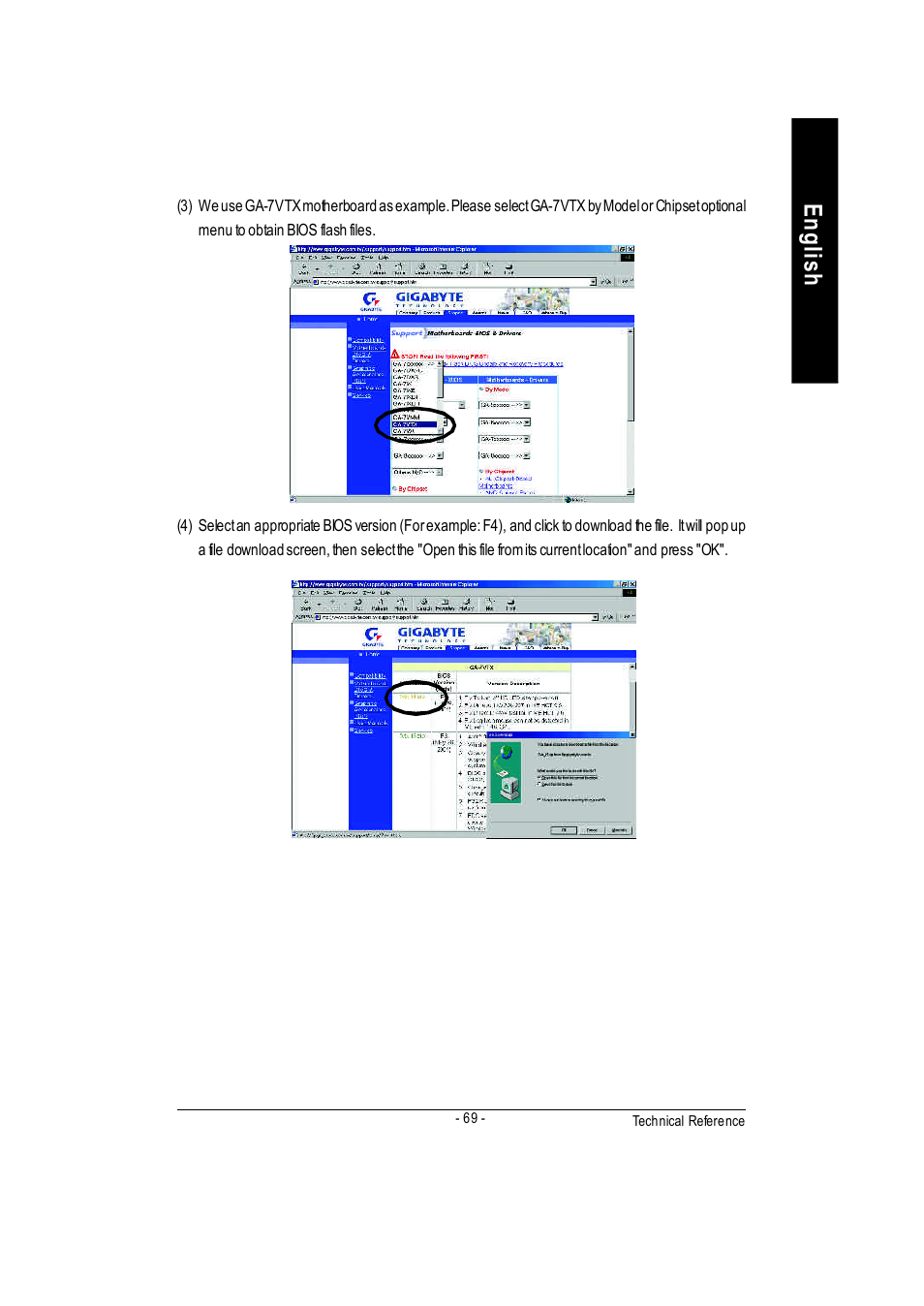 English | GIGABYTE GA-7vkml User Manual | Page 73 / 104