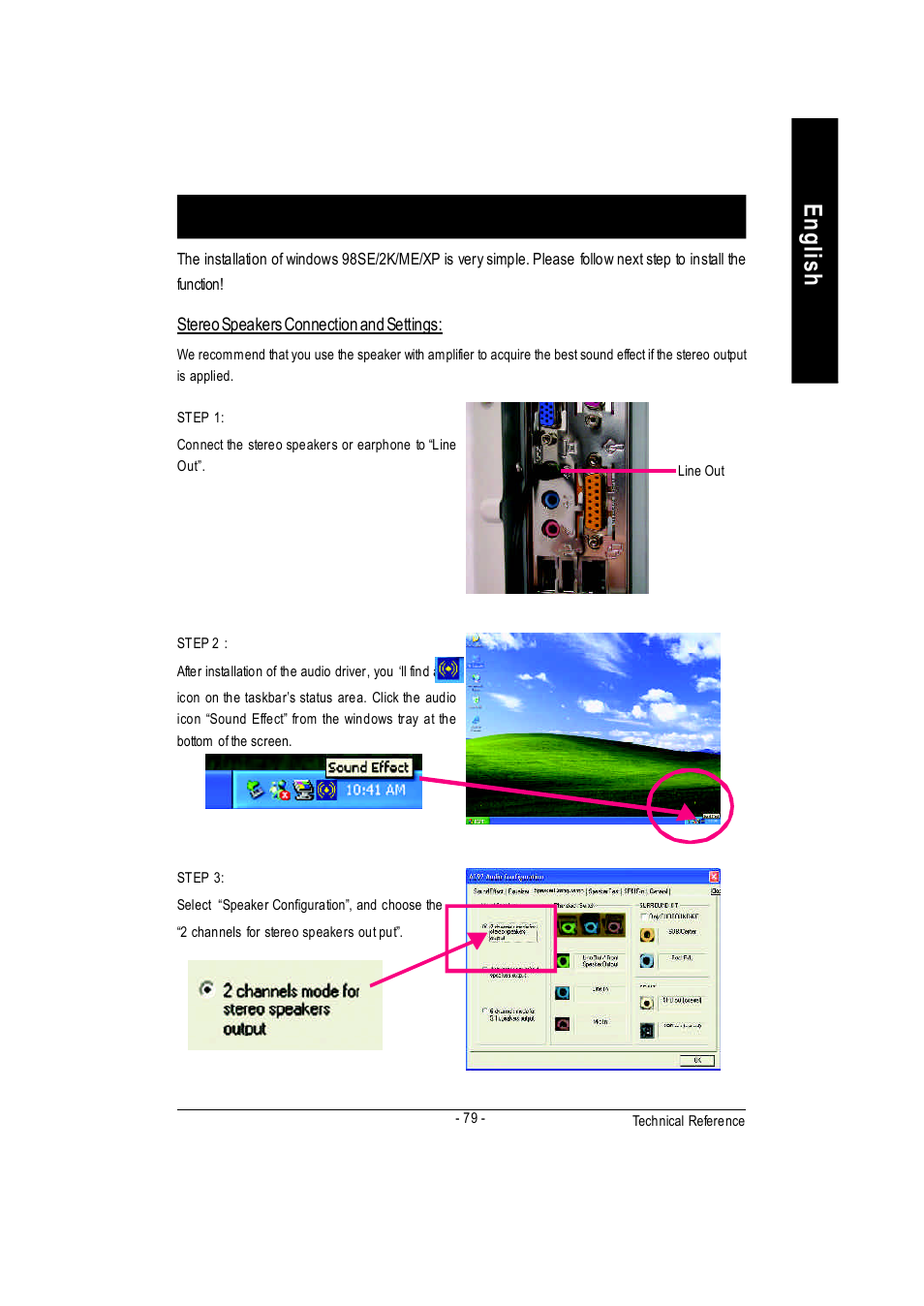 /4-/6-channel audio function introduction, English, Revision history | GIGABYTE GA-7vkml User Manual | Page 83 / 104
