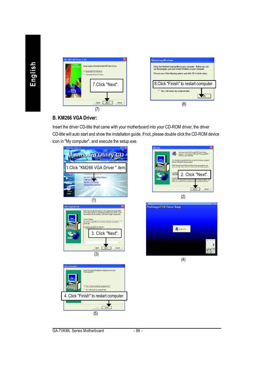 English | GIGABYTE GA-7vkml User Manual | Page 92 / 104
