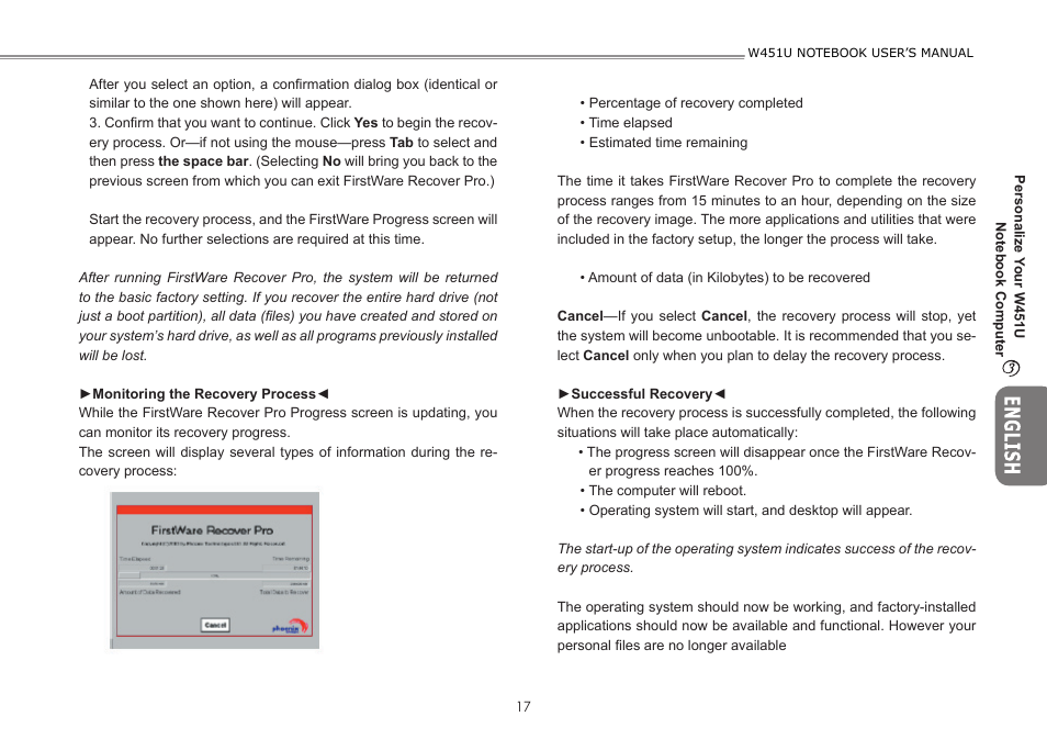 GIGABYTE W451U User Manual | Page 24 / 47