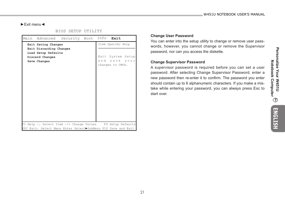 GIGABYTE W451U User Manual | Page 28 / 47