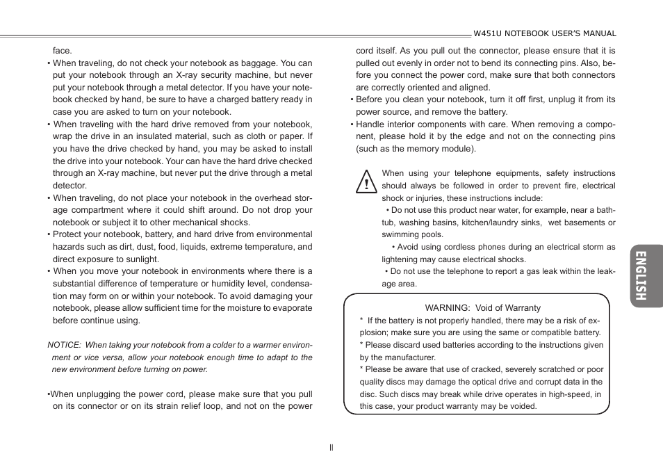 GIGABYTE W451U User Manual | Page 3 / 47