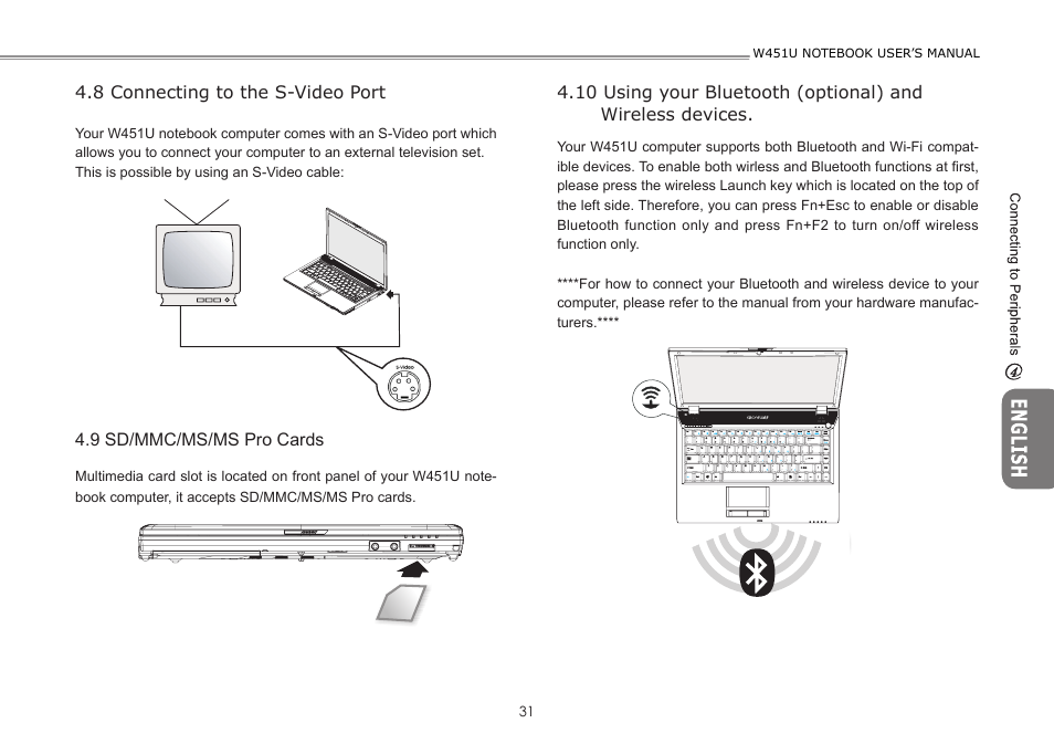 GIGABYTE W451U User Manual | Page 38 / 47