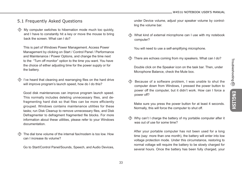 GIGABYTE W451U User Manual | Page 40 / 47