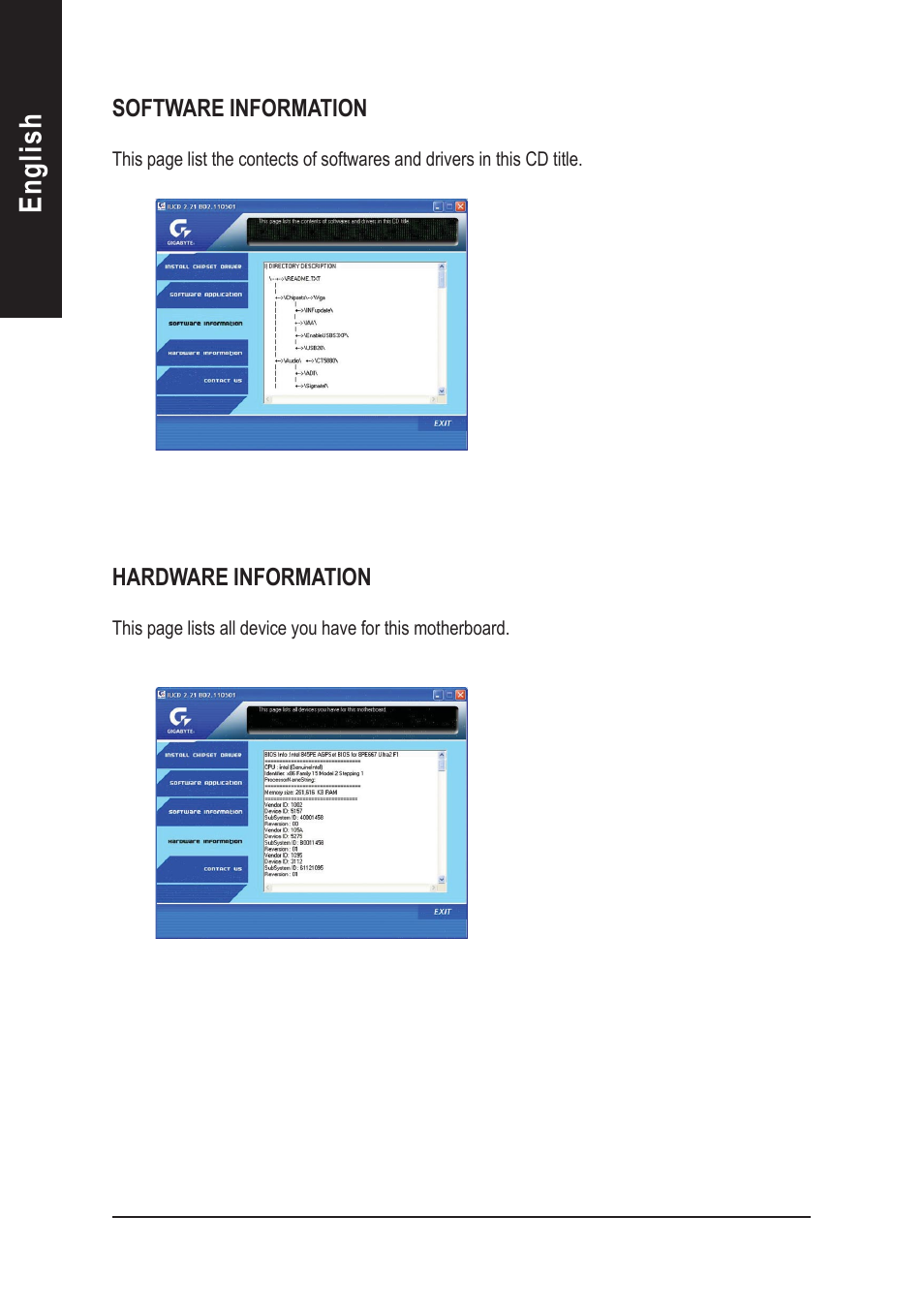 English | GIGABYTE AGP 4X(1.5V) User Manual | Page 102 / 112