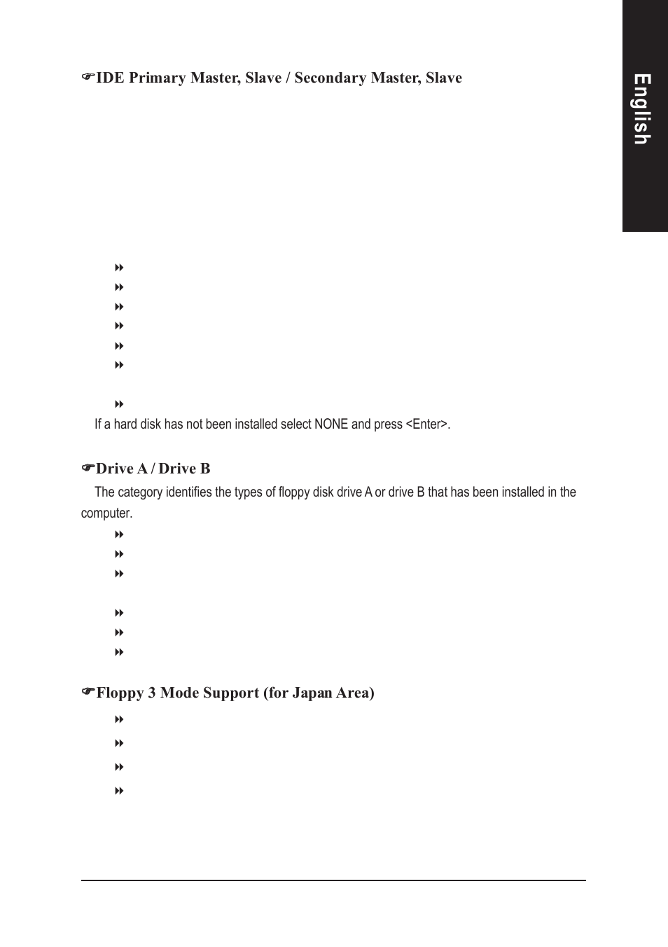 English | GIGABYTE AGP 4X(1.5V) User Manual | Page 43 / 112