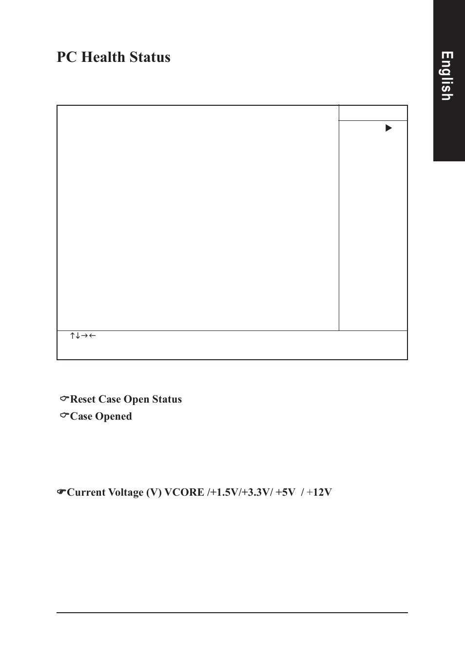 English pc health status | GIGABYTE AGP 4X(1.5V) User Manual | Page 57 / 112