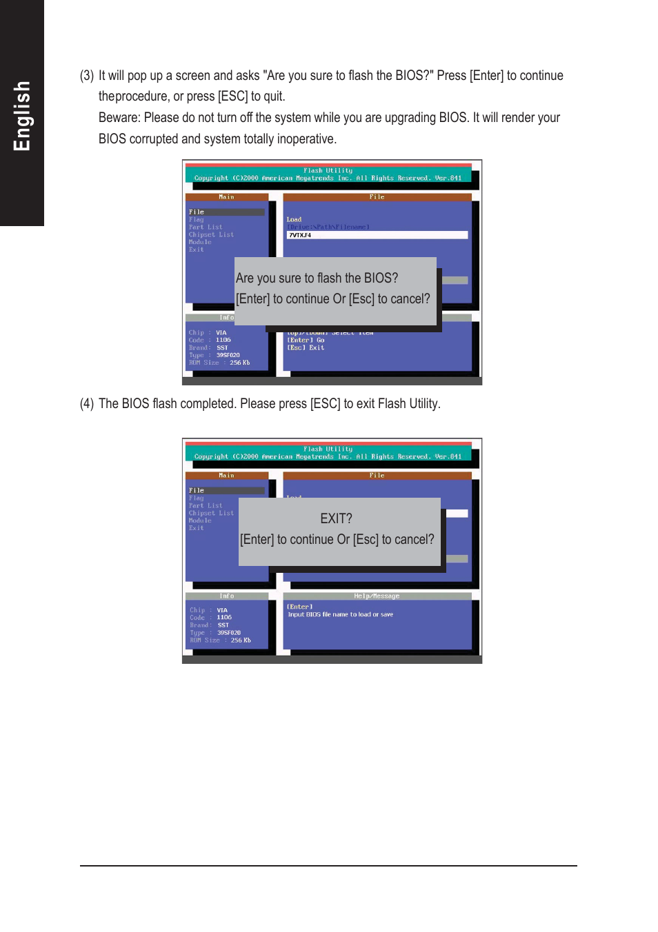 English | GIGABYTE AGP 4X(1.5V) User Manual | Page 80 / 112