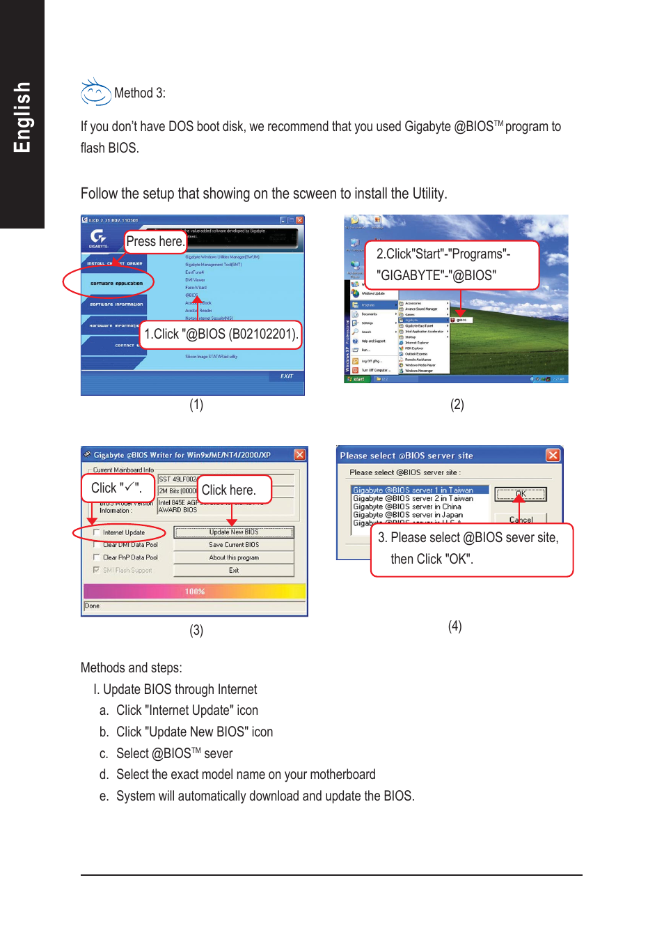 English | GIGABYTE AGP 4X(1.5V) User Manual | Page 90 / 112