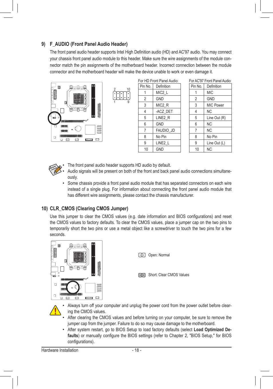 GIGABYTE GA-M68MT-S2P User Manual | Page 18 / 40
