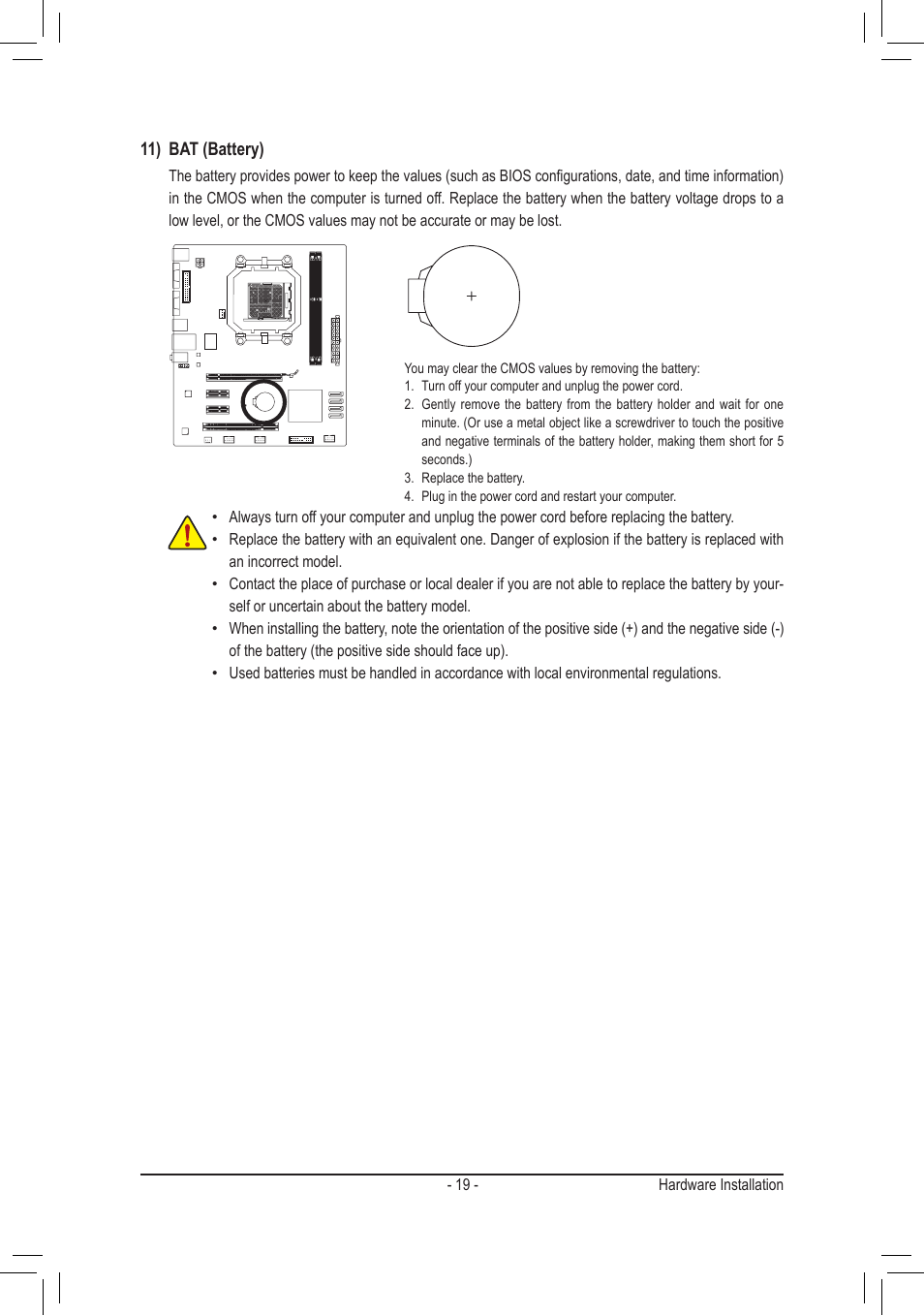 GIGABYTE GA-M68MT-S2P User Manual | Page 19 / 40