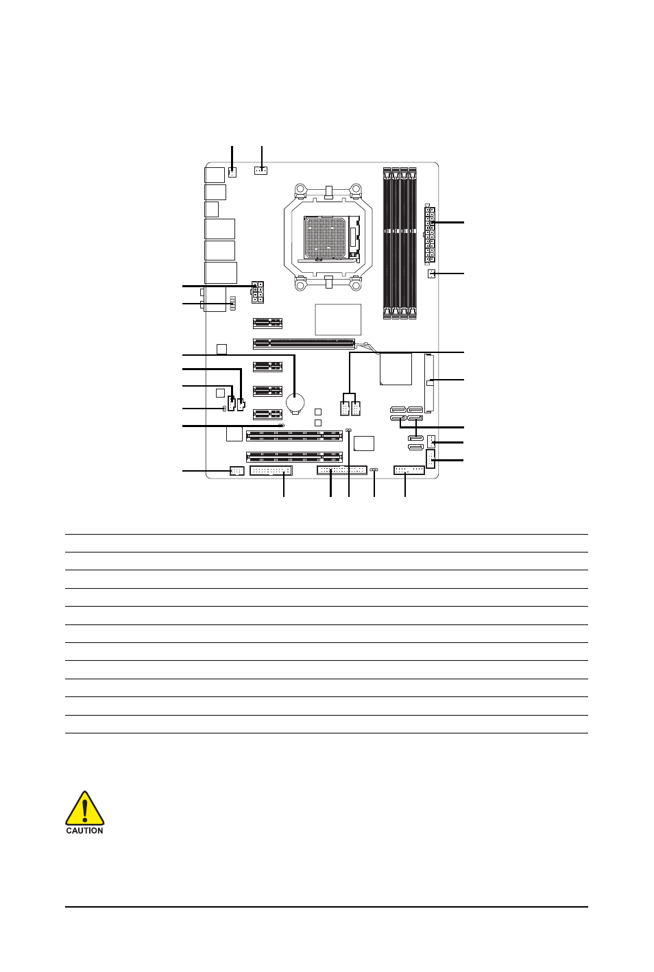 7 internal connectors | GIGABYTE GA-MA770T-UD3P User Manual | Page 21 / 100