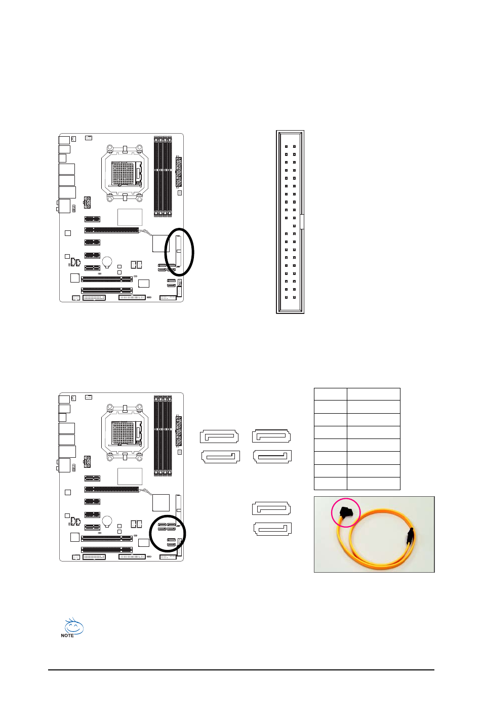 7) ide (ide connector) | GIGABYTE GA-MA770T-UD3P User Manual | Page 24 / 100