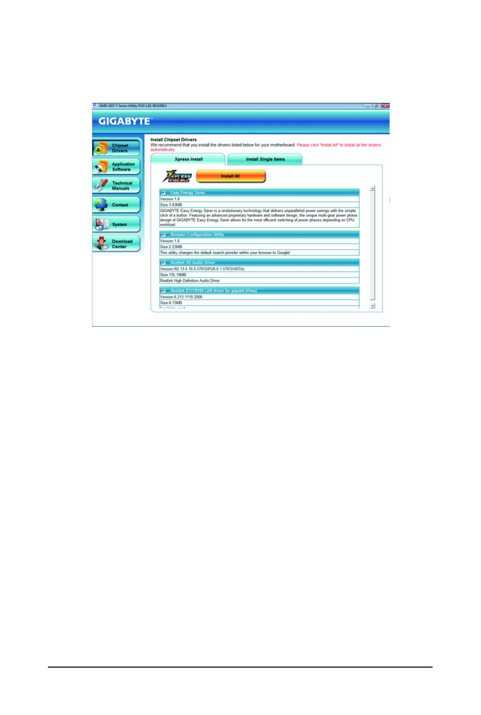 6 download center | GIGABYTE GA-MA770T-UD3P User Manual | Page 60 / 100