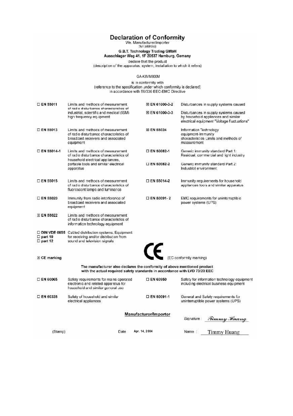 GIGABYTE GA-K8VM800M User Manual | Page 2 / 96
