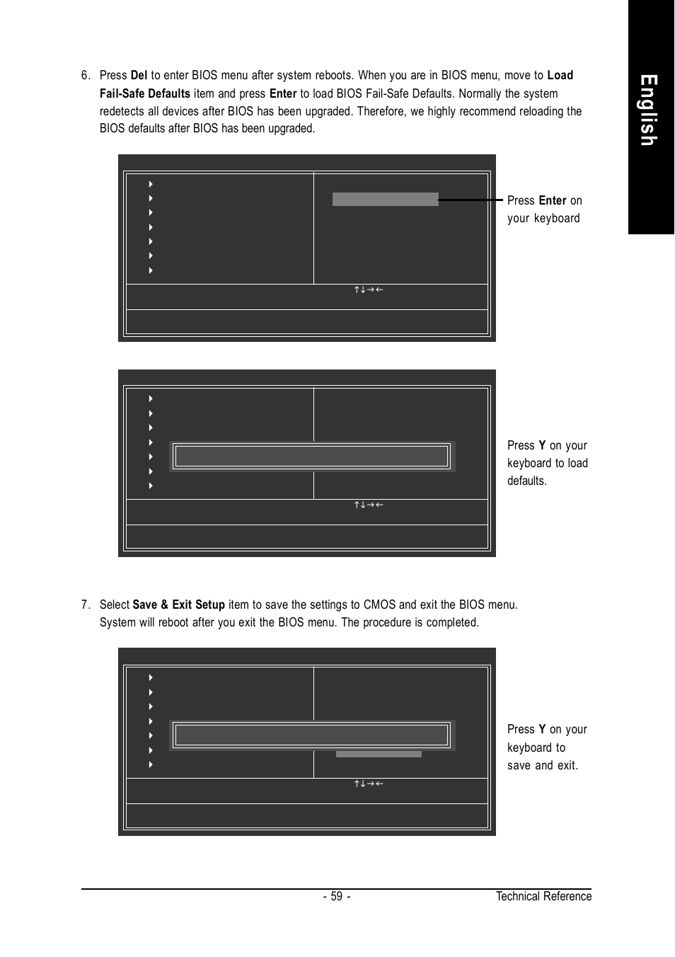 English, Technical reference - 59 | GIGABYTE GA-K8VM800M User Manual | Page 59 / 96