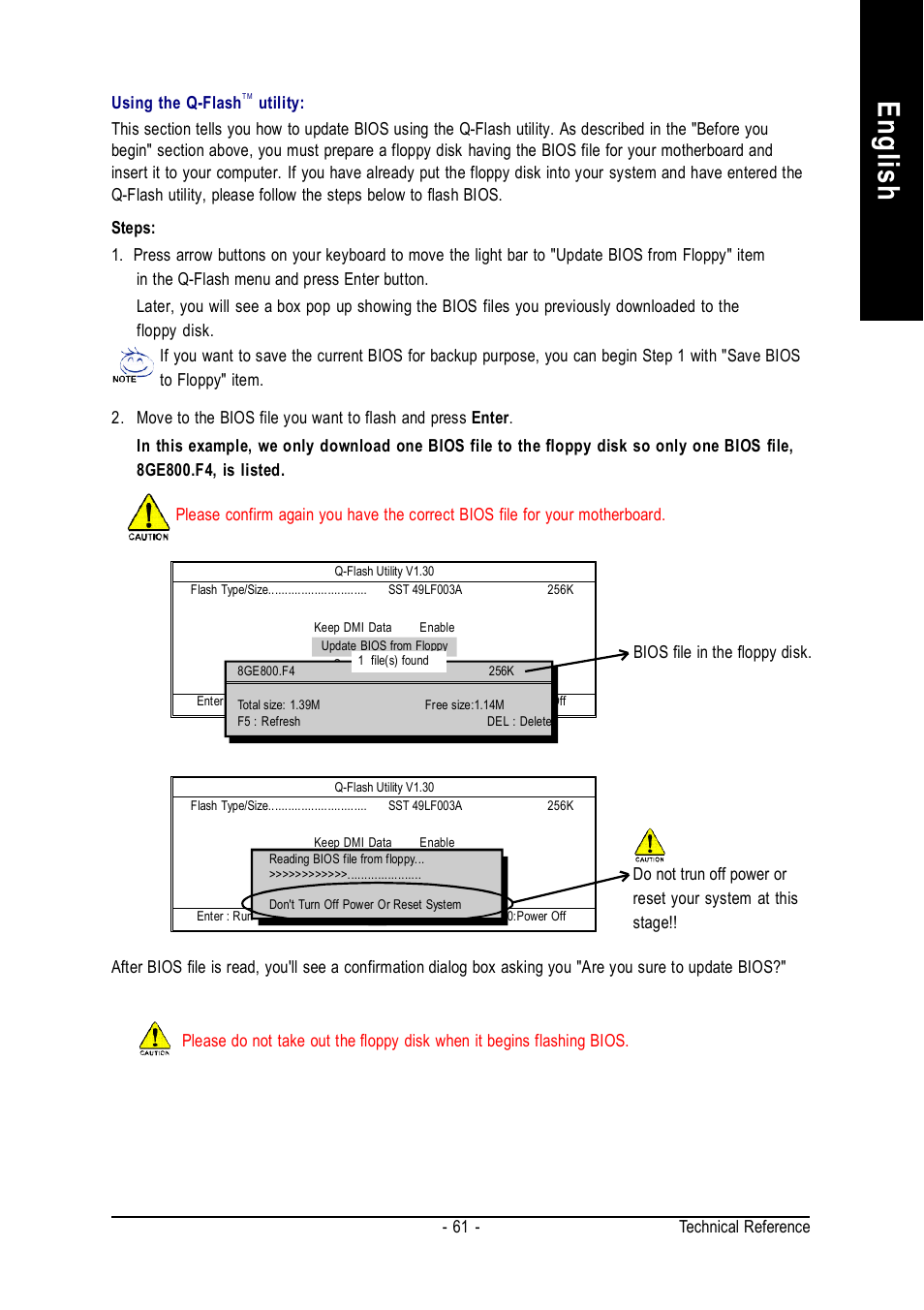 English | GIGABYTE GA-K8VM800M User Manual | Page 61 / 96