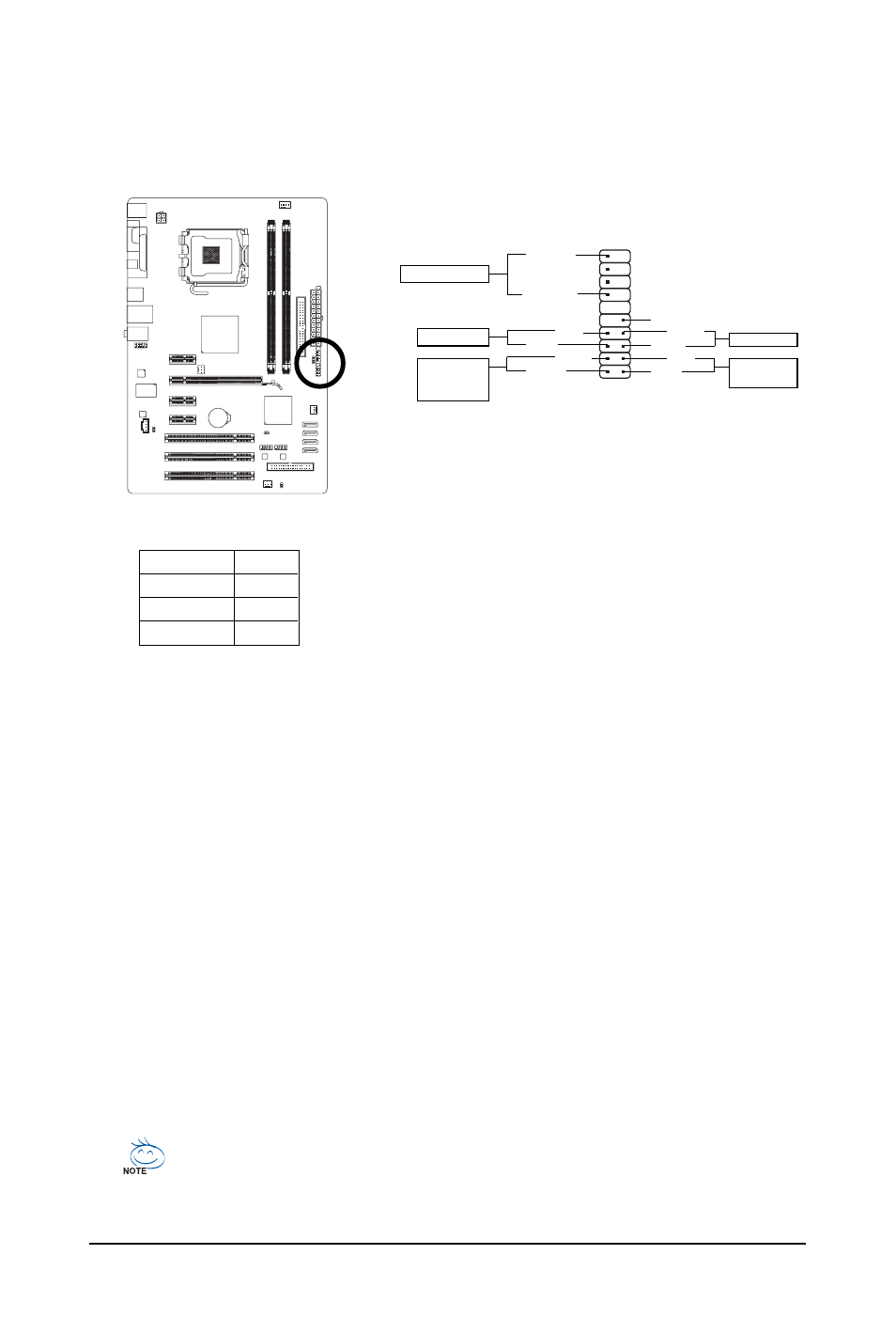 11) f_panel (front panel header) | GIGABYTE GA-P31-ES3G User Manual | Page 26 / 84