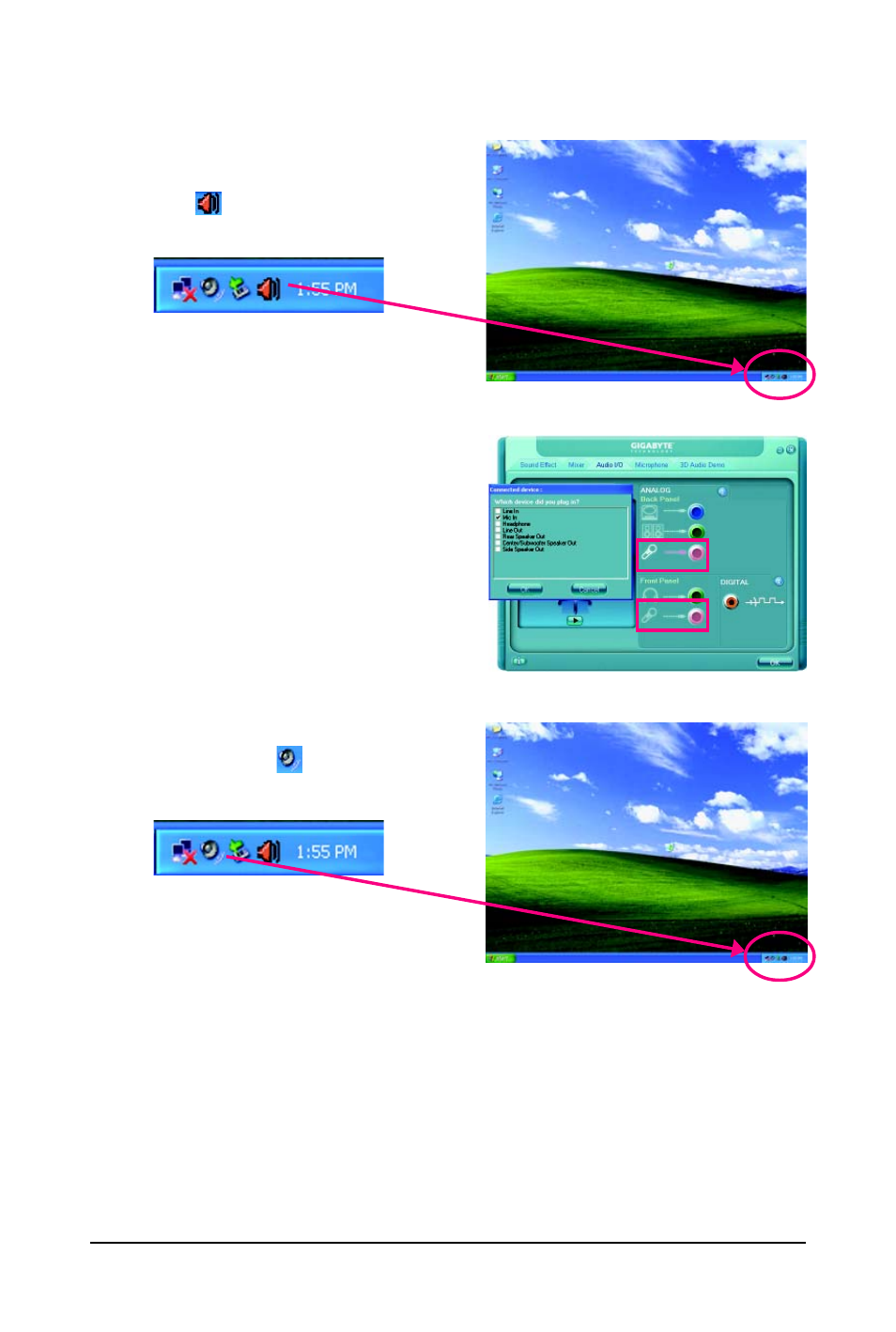 1-3 configuring microphone recording | GIGABYTE GA-P31-ES3G User Manual | Page 73 / 84