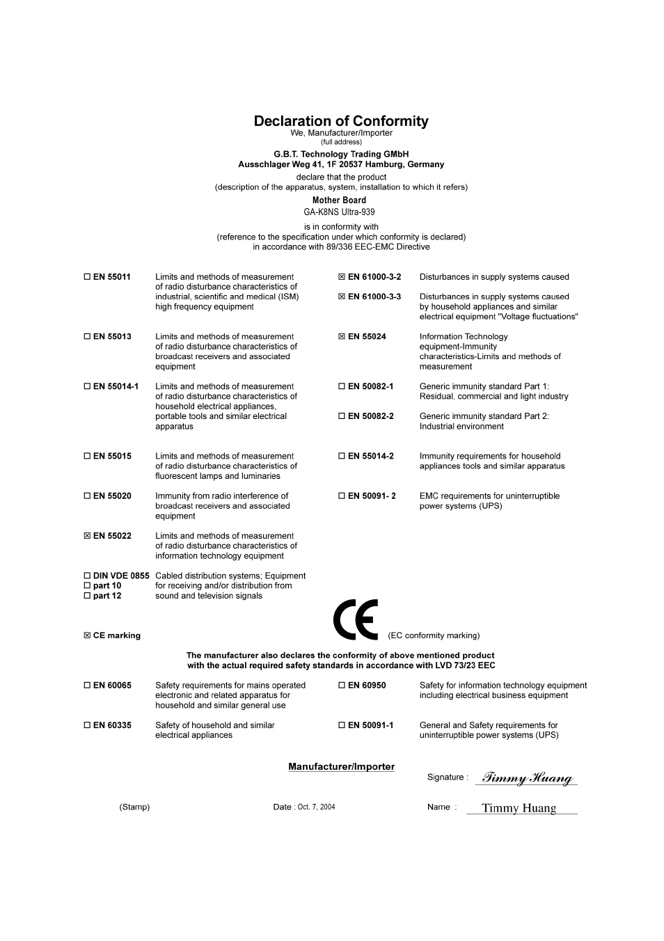 GIGABYTE GA-K8NS ULTRA-939 User Manual | Page 2 / 96