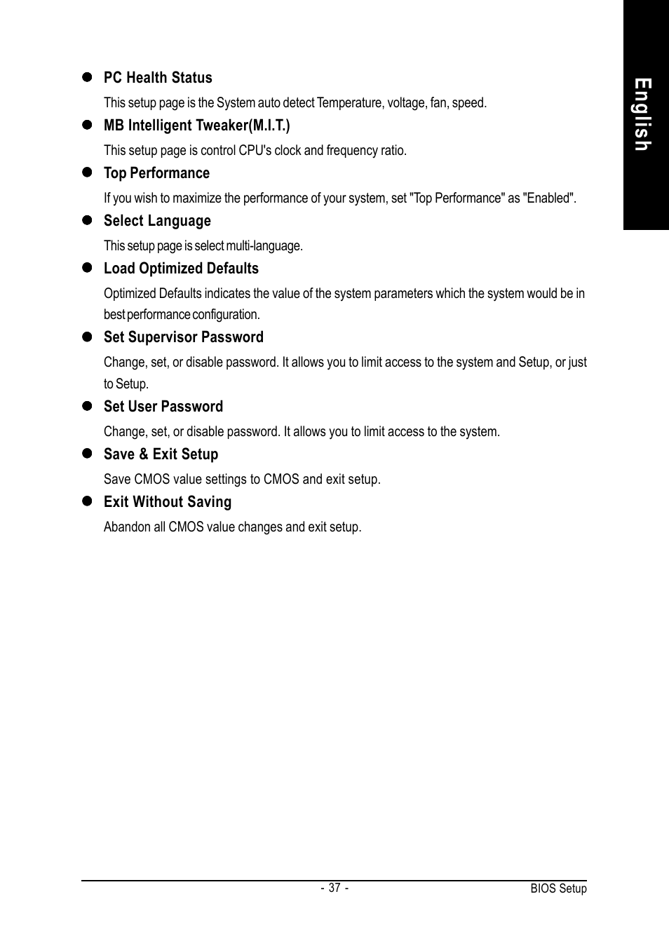 English | GIGABYTE GA-K8NS ULTRA-939 User Manual | Page 37 / 96