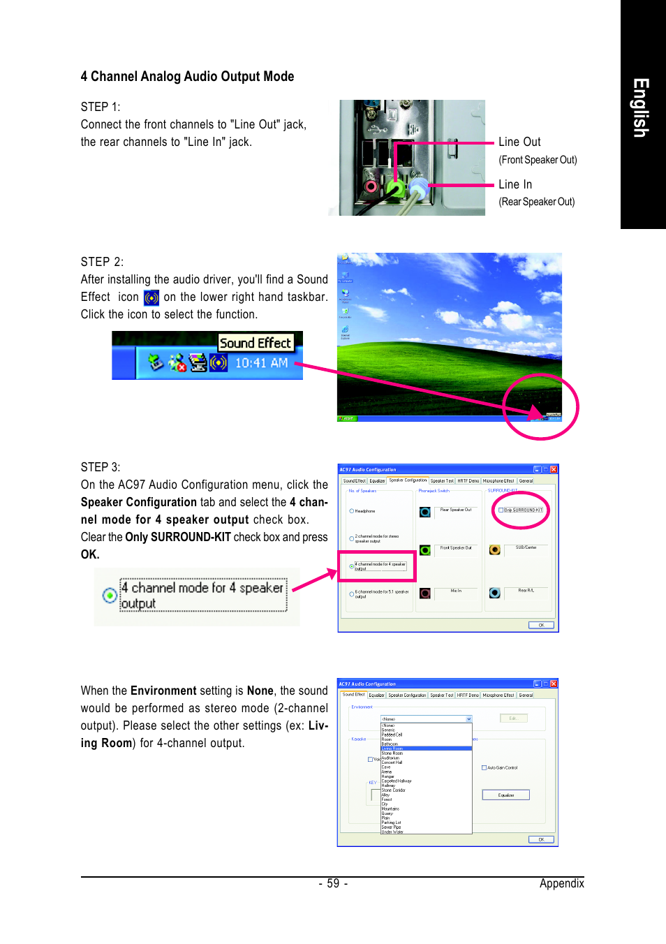 English | GIGABYTE GA-8I865GME-775-RH User Manual | Page 59 / 64