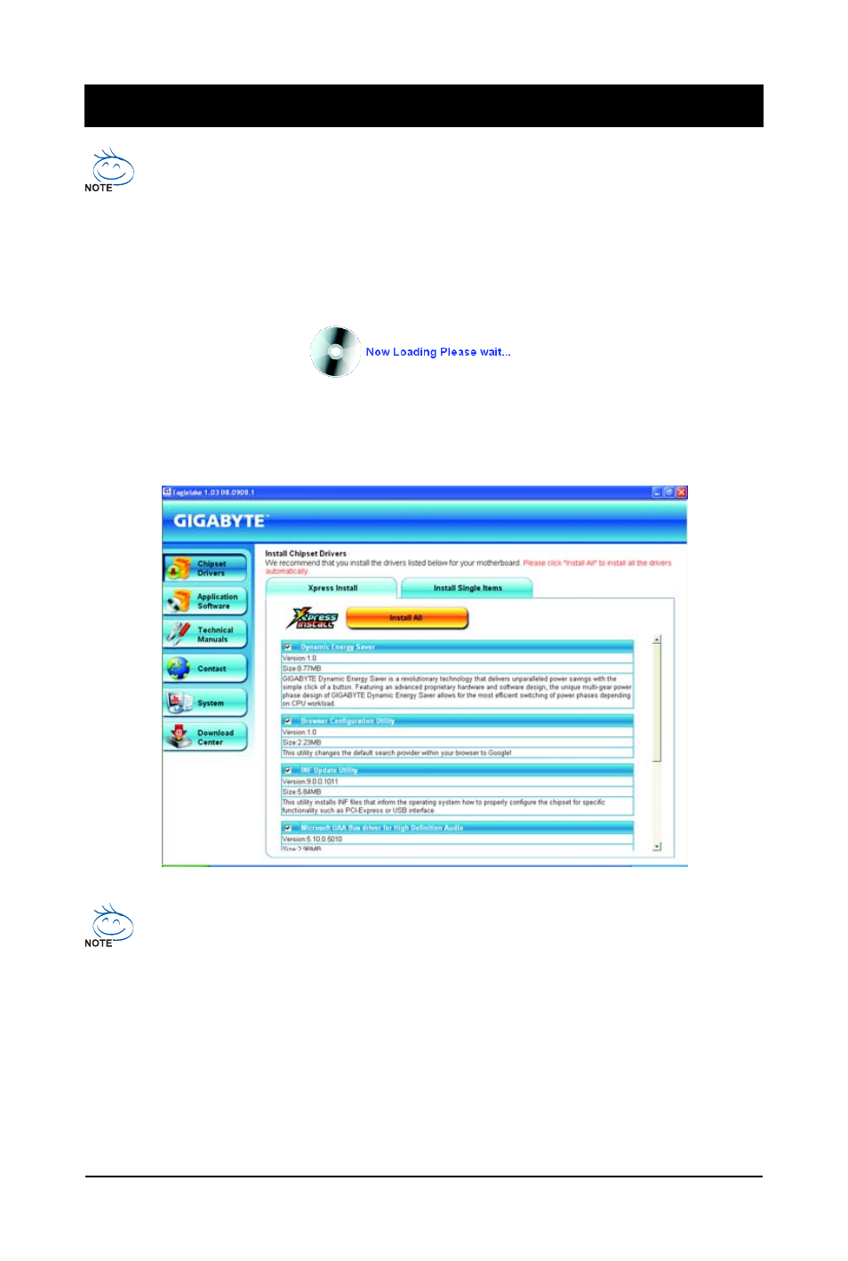 E_d_ep45-ud3l(r)_1002, Chapter 3 drivers installation, 1 installing chipset drivers | GIGABYTE GA-EP45-UD3LR User Manual | Page 61 / 112
