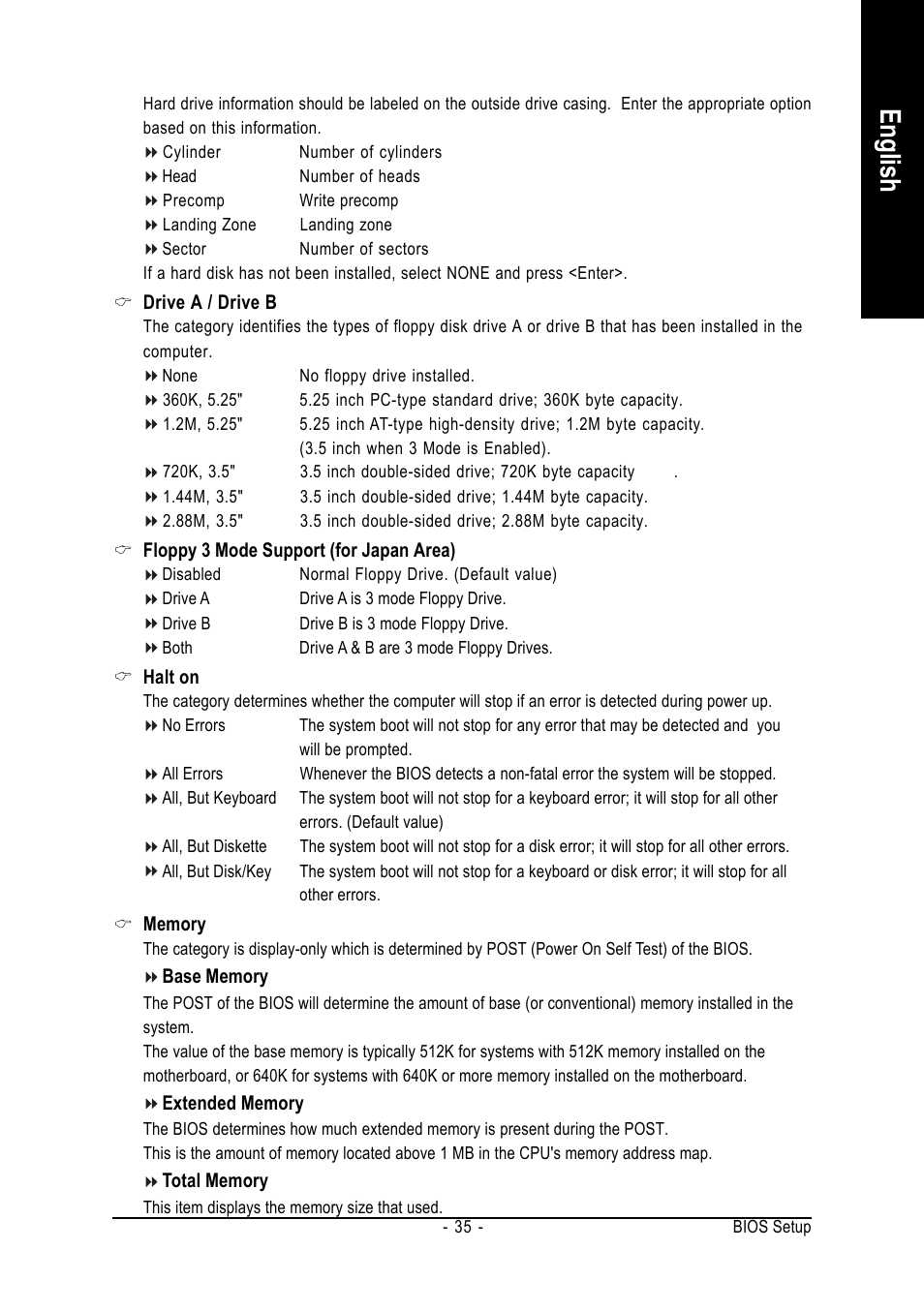 English | GIGABYTE GA-8I915MD-GV User Manual | Page 35 / 80