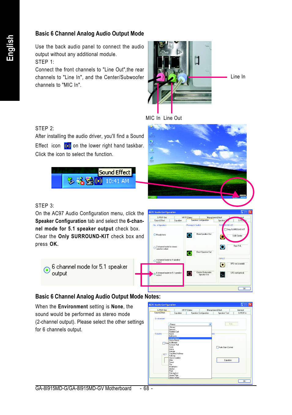English | GIGABYTE GA-8I915MD-GV User Manual | Page 68 / 80