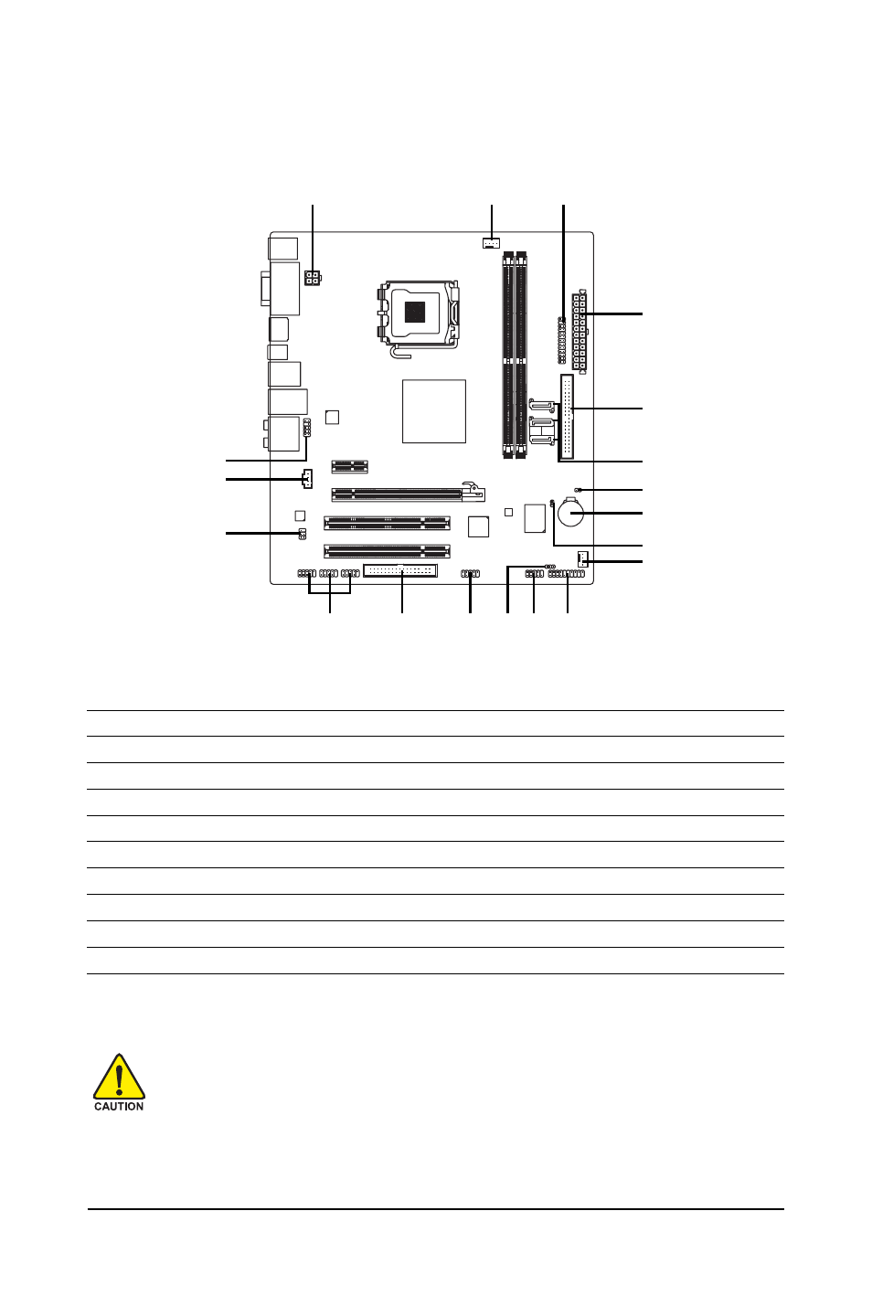 7 internal connectors | GIGABYTE LGA775 Socket Motherboard for Intel GA-73PVM-S2H User Manual | Page 23 / 100