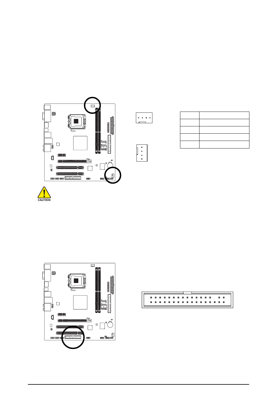 3/4) cpu_fan/sys_fan (fan headers), 5) fdd (floppy disk drive connector) | GIGABYTE LGA775 Socket Motherboard for Intel GA-73PVM-S2H User Manual | Page 25 / 100