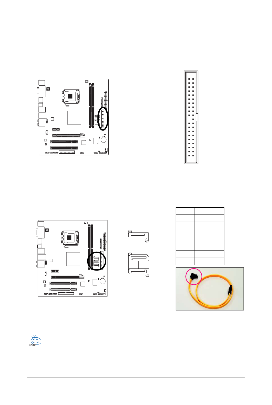 6) ide (ide connector) | GIGABYTE LGA775 Socket Motherboard for Intel GA-73PVM-S2H User Manual | Page 26 / 100