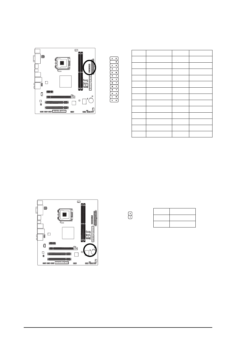 17) lpt (parallel port header), 18) ci (chassis intrusion header) | GIGABYTE LGA775 Socket Motherboard for Intel GA-73PVM-S2H User Manual | Page 32 / 100