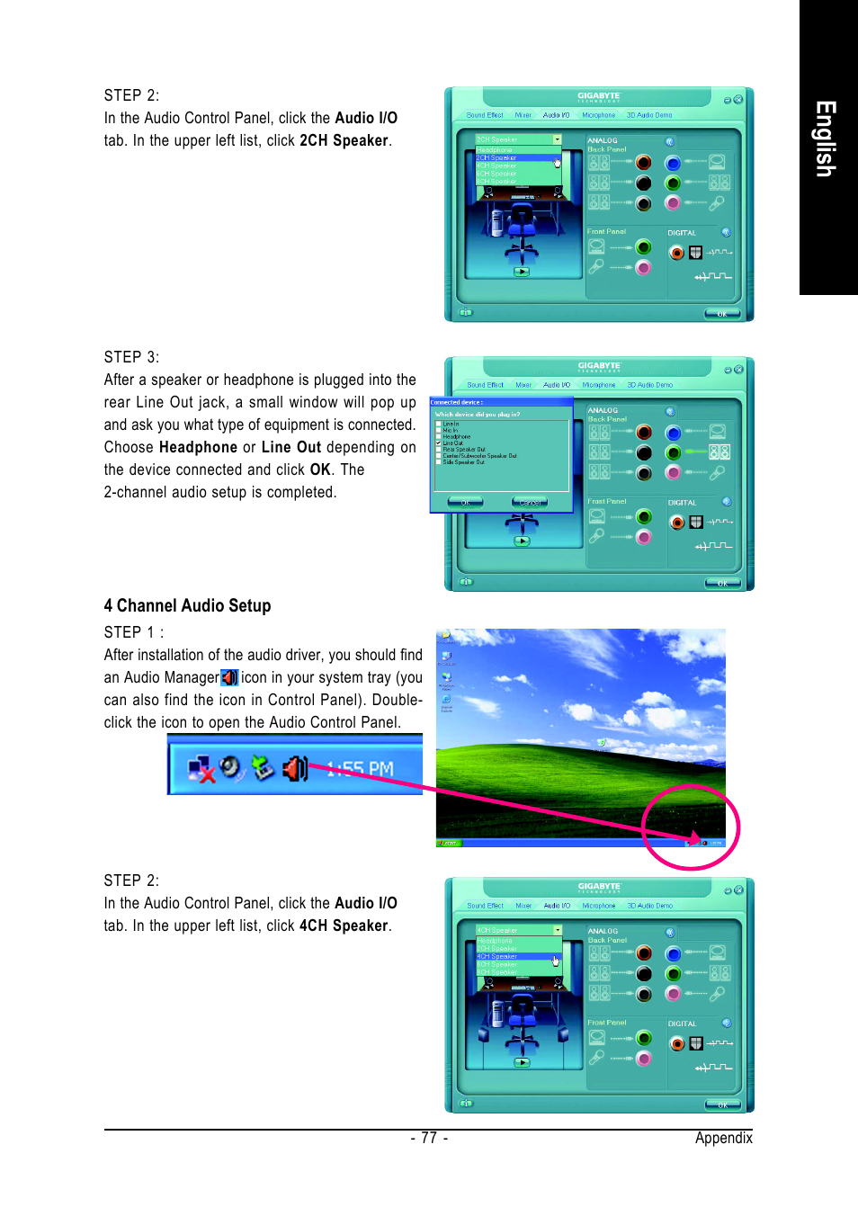 English | GIGABYTE GA-965GM-DS2 User Manual | Page 77 / 88