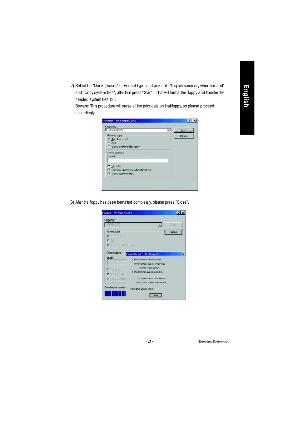 English | GIGABYTE GA-7VAC User Manual | Page 57 / 96