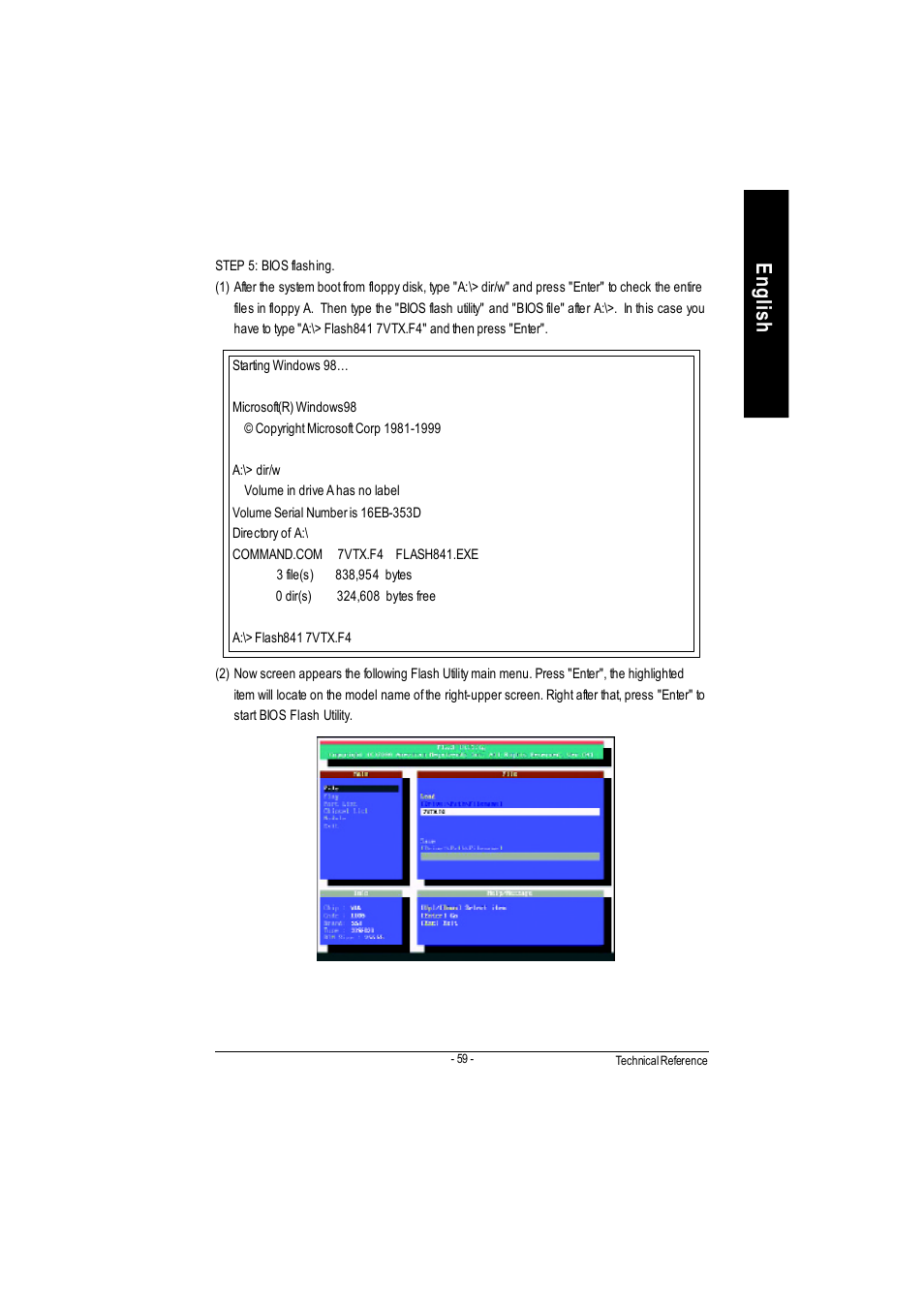 English | GIGABYTE GA-7VAC User Manual | Page 63 / 96