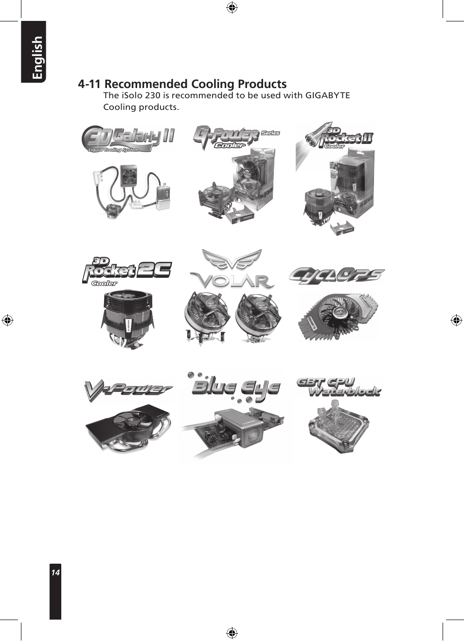GIGABYTE 230 User Manual | Page 14 / 14