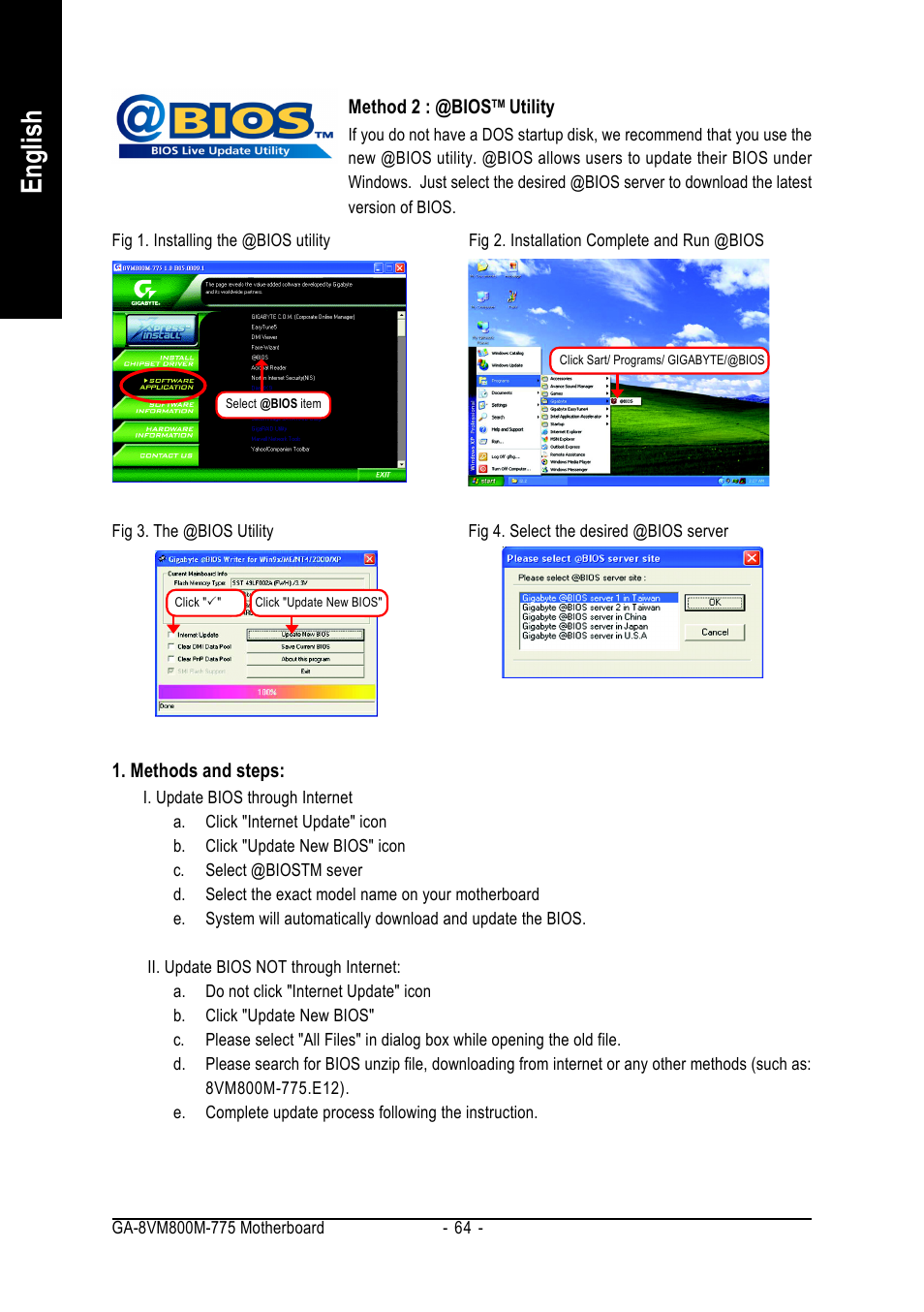 English | GIGABYTE GA-8VM800M-775 User Manual | Page 64 / 88