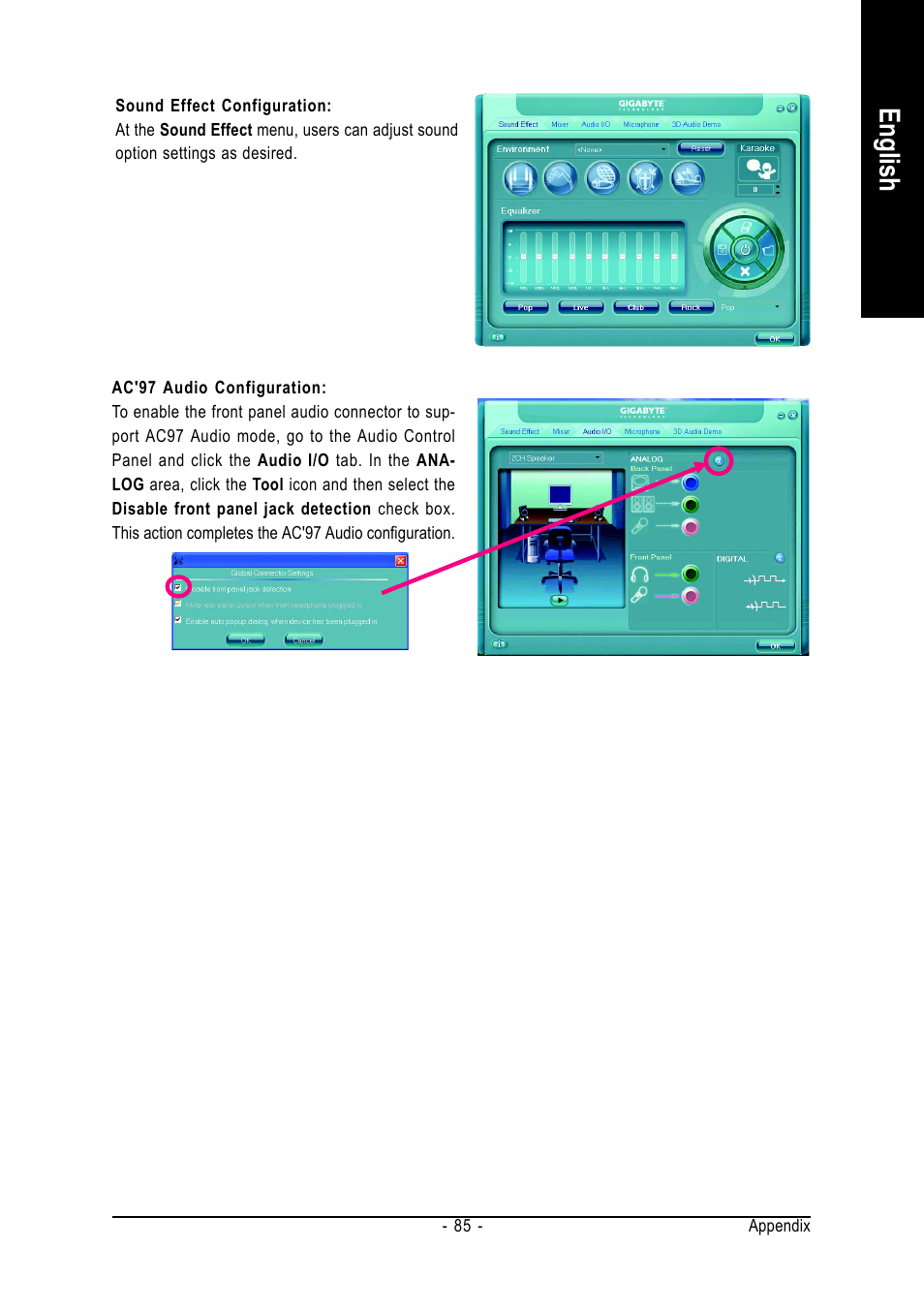 English | GIGABYTE AMD Socket 939 Processor Motherboard GA-K8N51PVM9-RH User Manual | Page 85 / 96