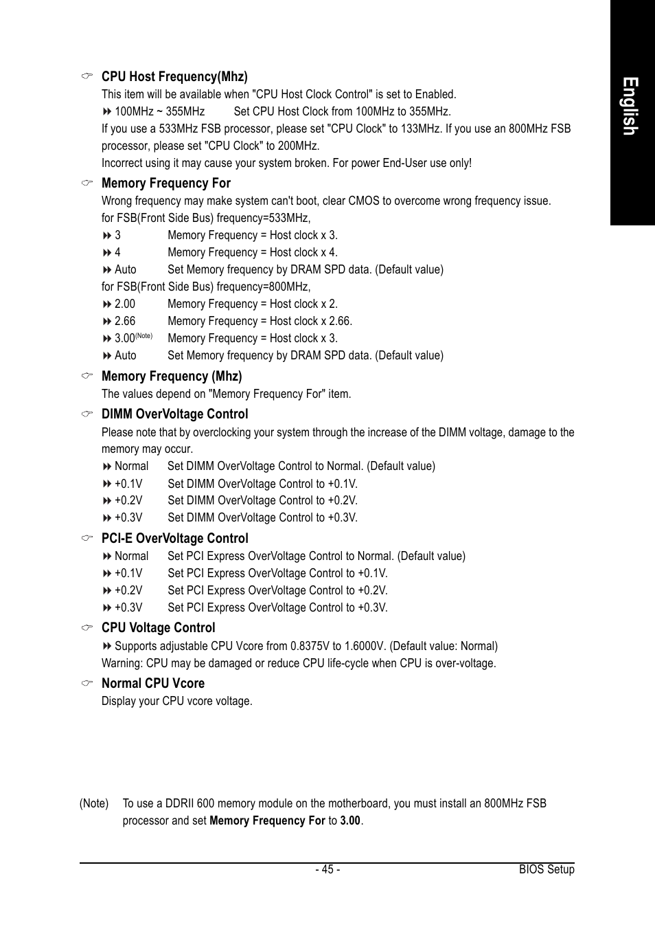 English | GIGABYTE GA-8ANXP-D User Manual | Page 45 / 88