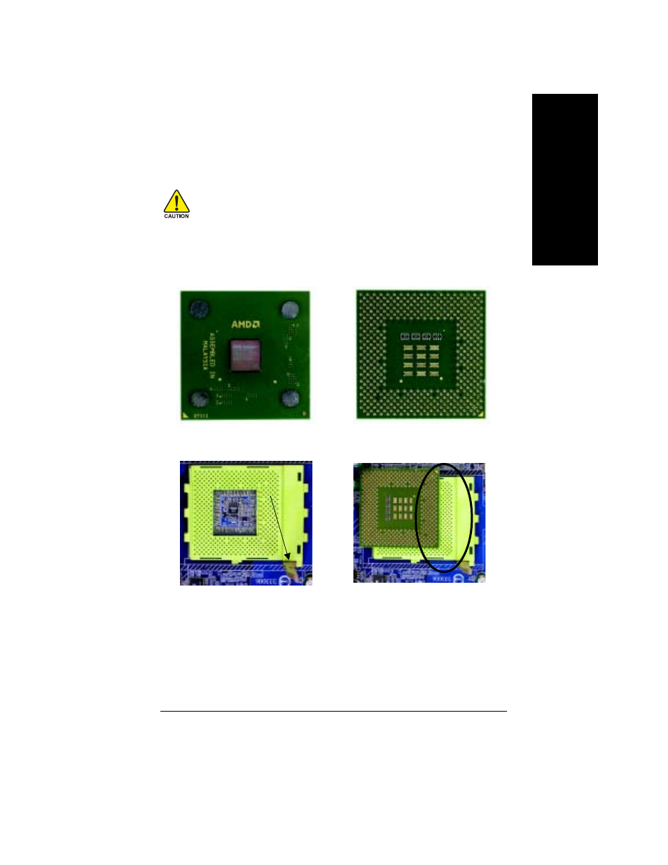 English, Step 2: install the central processing unit (cpu), Step 2-1: cpu installation | GIGABYTE 5225 User Manual | Page 15 / 97