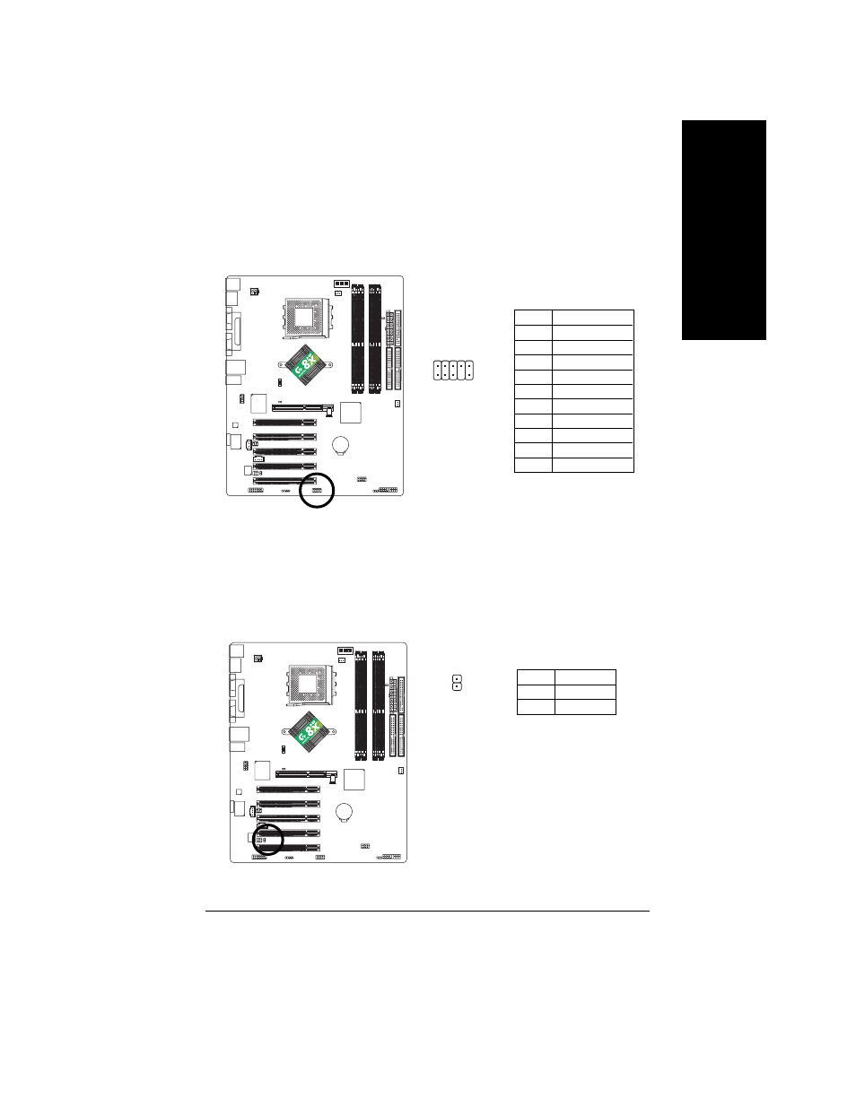 English, 20) info_link, 21) ci (case open) | GIGABYTE 5225 User Manual | Page 33 / 97