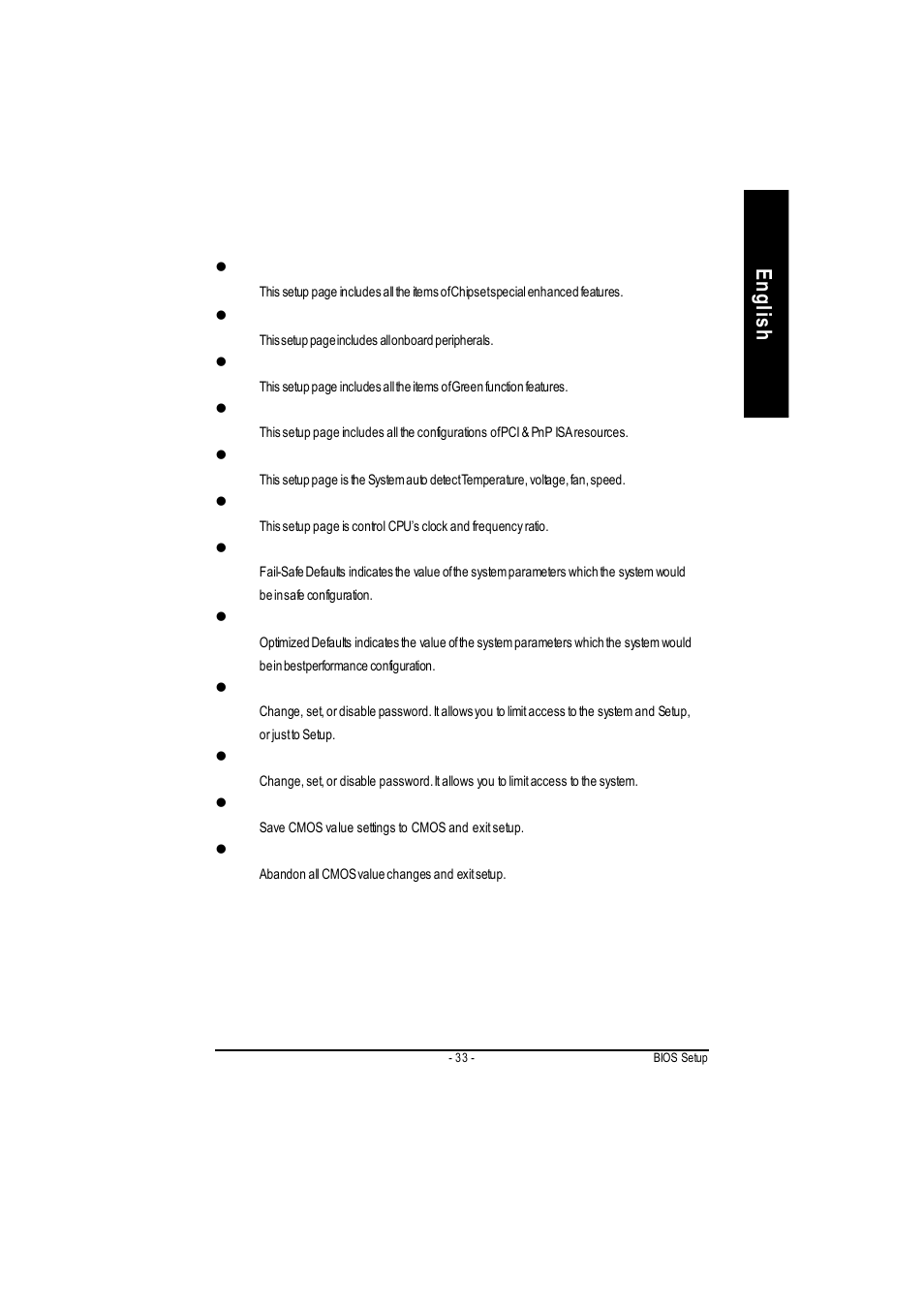 English | GIGABYTE 5225 User Manual | Page 37 / 97