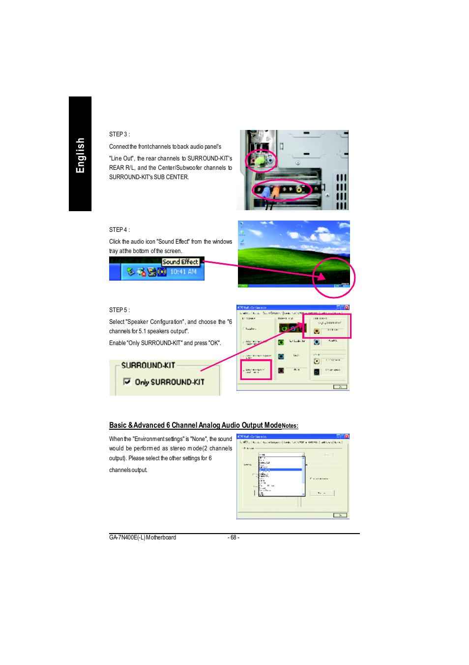 English | GIGABYTE 5225 User Manual | Page 73 / 97