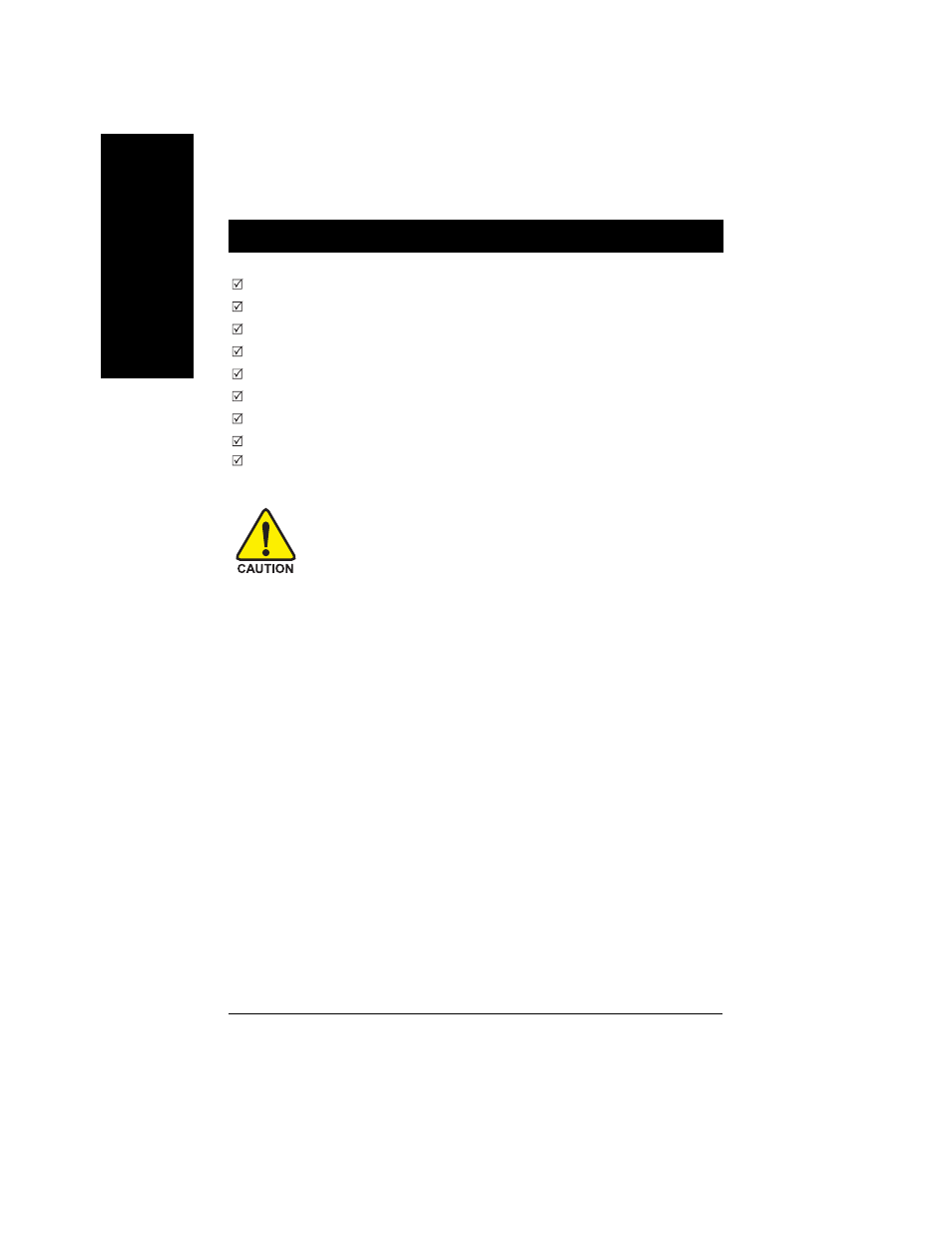 Item checklist, English | GIGABYTE 5225 User Manual | Page 8 / 97