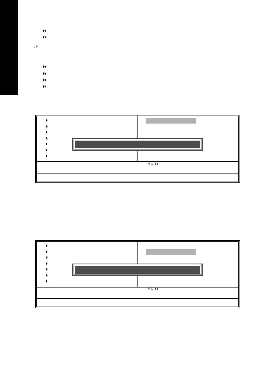 English load fail-safe defaults, Load optimized defaults, Dimm overvoltage control | GIGABYTE 7VM333M-RZ User Manual | Page 30 / 36