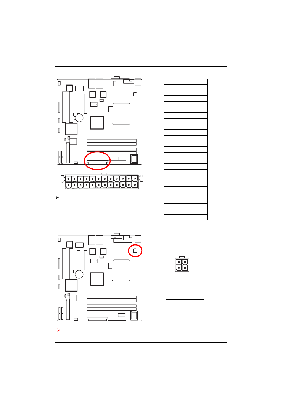 1) atx1 (auxukiary power connector), 2 ) atx2 (auxukiary +12v power connector) | GIGABYTE Pentium 4/D Processor Motherboard GA-5EASV-RH User Manual | Page 17 / 88