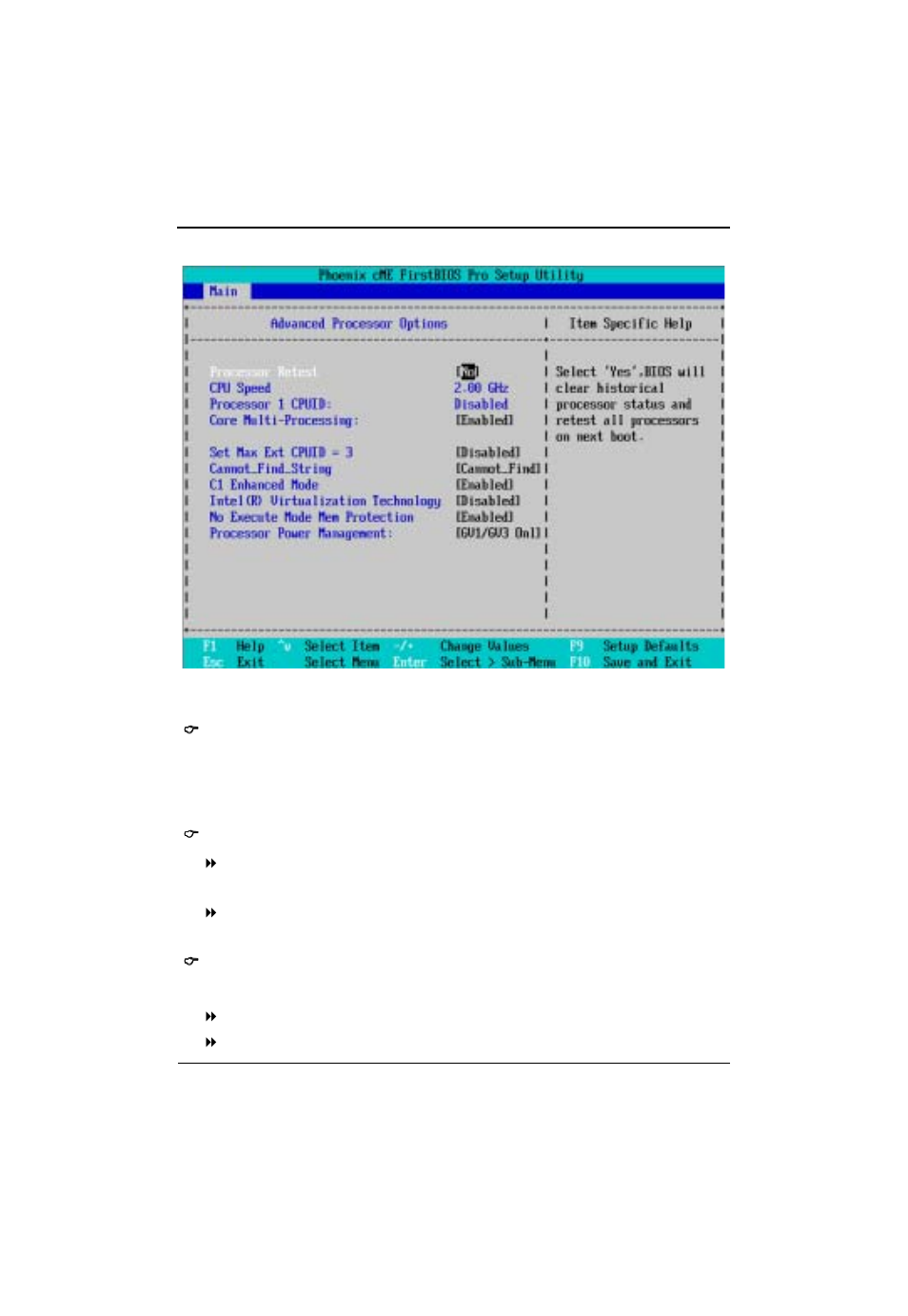Advanced processor options | GIGABYTE Pentium 4/D Processor Motherboard GA-5EASV-RH User Manual | Page 31 / 88