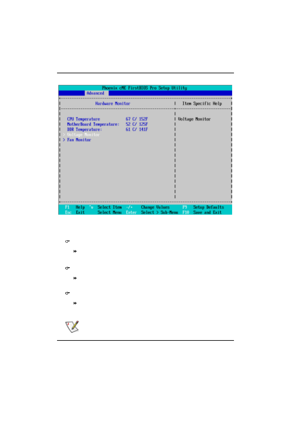 Hardware monitor | GIGABYTE Pentium 4/D Processor Motherboard GA-5EASV-RH User Manual | Page 44 / 88