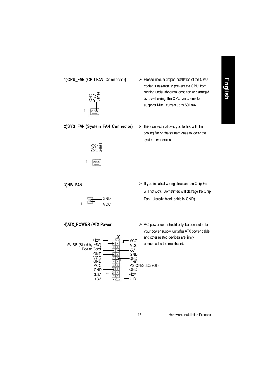 English | GIGABYTE GA-7VA1004 User Manual | Page 23 / 96